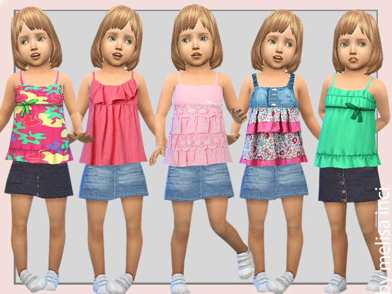 Toddler Tank Dress - The Sims 4 Catalog