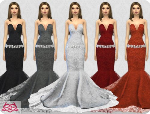 Wedding Dress 8 RECOLOR 4 (Needs mesh)