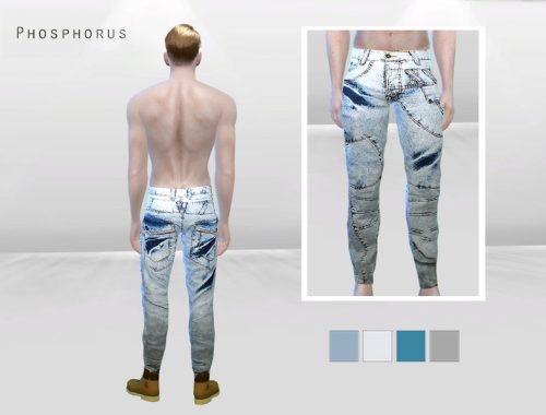 Light Bleached Gazer Denim Jeans