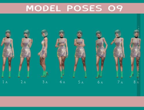 Model poses 09