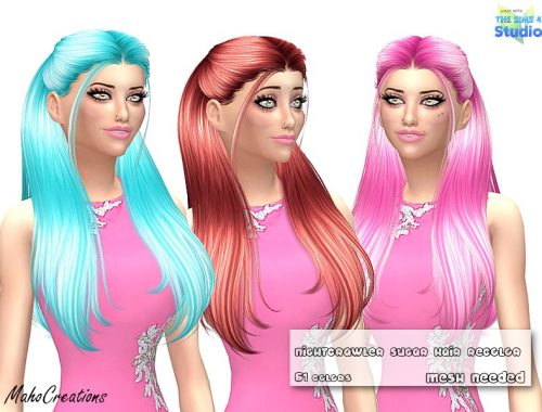 Nightcrawler Sugar Hair Recolor - mesh needed