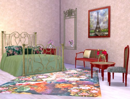 Paris Bedroom