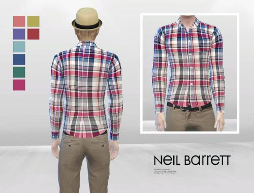 Tyler Plaid Button-Up Shirt