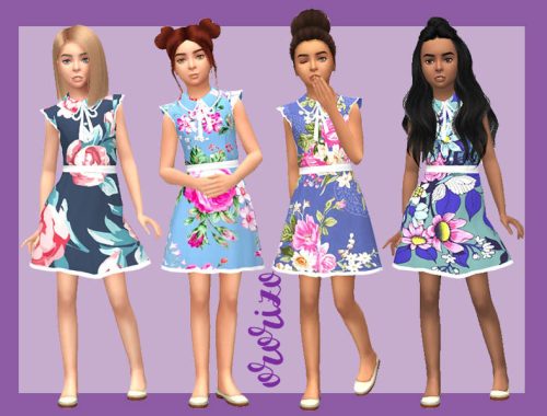 Flower Dress Child - Romantic Garden needed