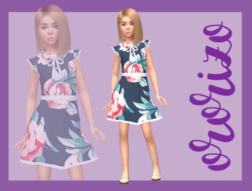 Flower Dress Child - Romantic Garden needed