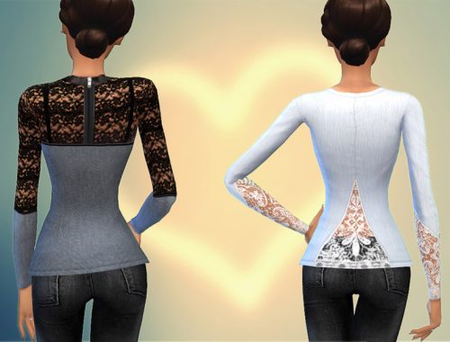Three Hot Lacey Tees