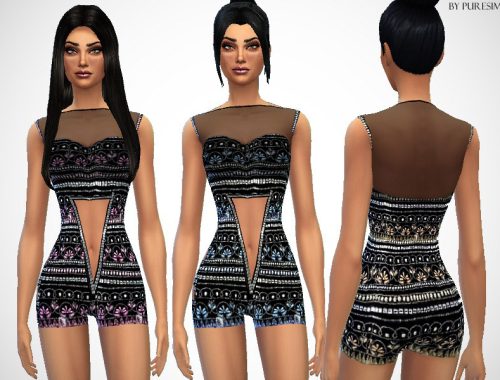 Embellished Bodysuit