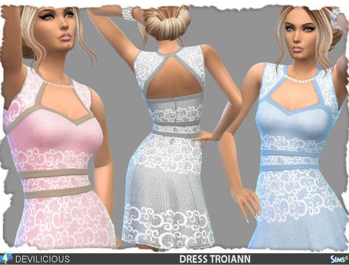 Troiann Dress (12 colors)