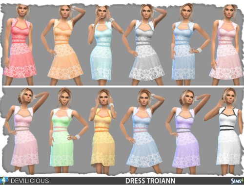 Troiann Dress (12 colors)