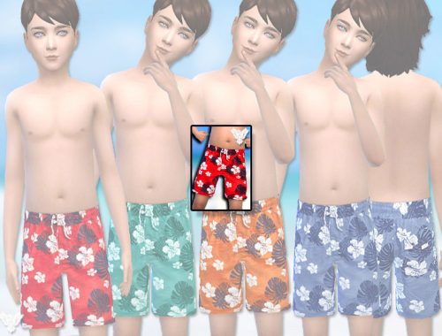 PZC_Boys Swim Shorts