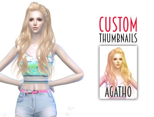 Skysims's Hair 262 Recolor - mesh needed