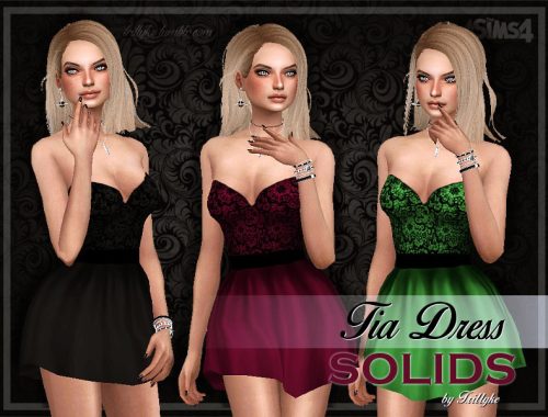 Trillyke - Tia Dress (2 versions) - mesh needed