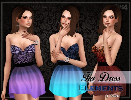 Trillyke - Tia Dress (2 versions) - mesh needed