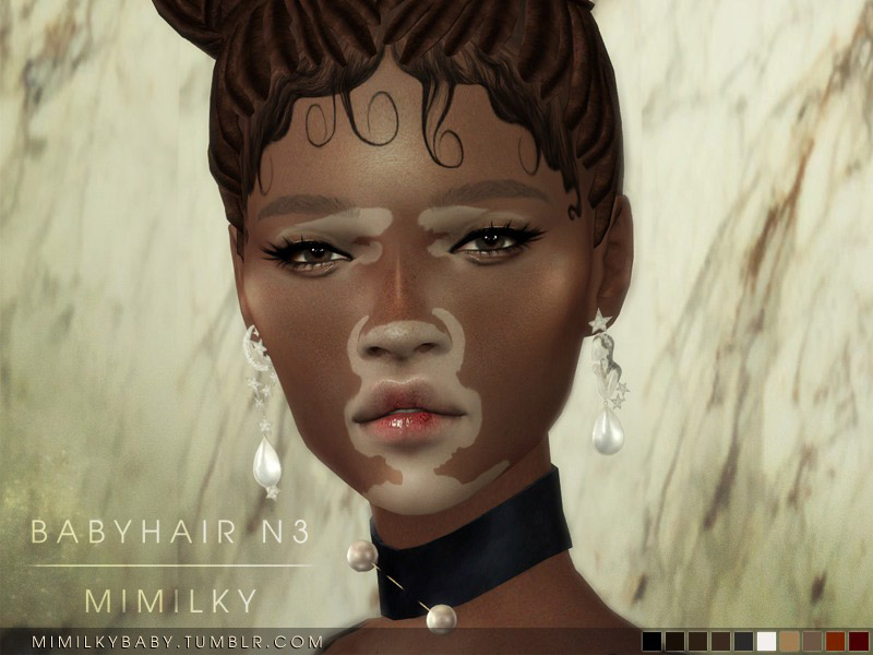 Mimilky Babyhair N3 The Sims 4 Catalog