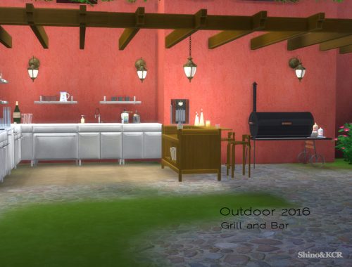 Outdoor 2016 Grill and Bar