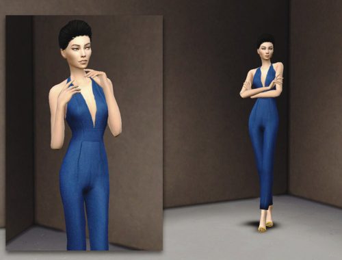 COLORblock - SLYD Liya Jumpsuit Recolor - mesh needed