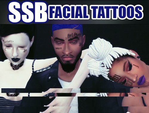 HXC Facial Tattoos