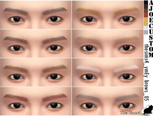 ajoecustomMale Eyebrows 05