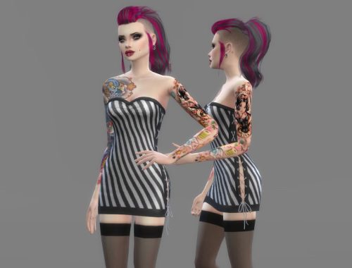 Mini dress 4 (original mesh)
