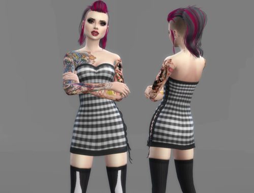Mini dress 4 (original mesh)