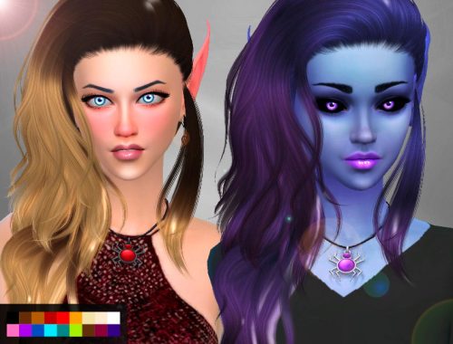 Retexture Hair Nightcrawler 23 - mesh needed