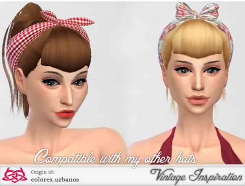 Ponytail bang