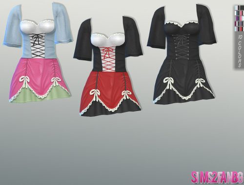 97 - Halloween Corset Costume