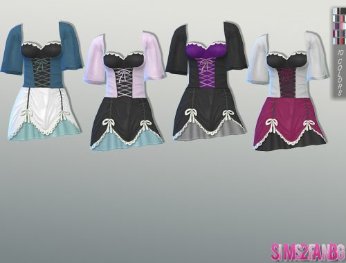 97 - Halloween Corset Costume