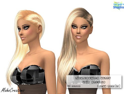 Nightcrawler Honey Hair Recolor - mesh needed