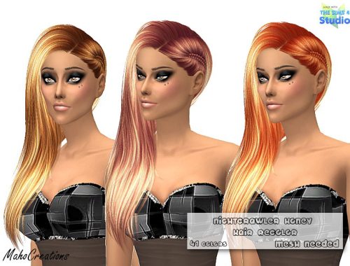Nightcrawler Honey Hair Recolor - mesh needed