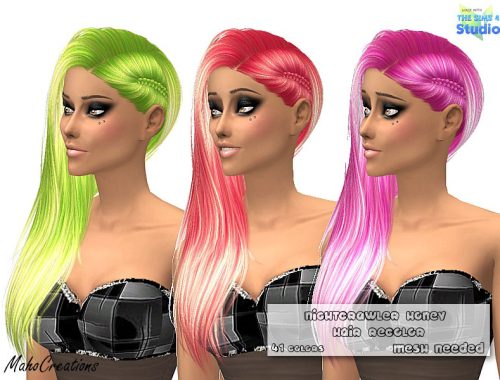 Nightcrawler Honey Hair Recolor - mesh needed