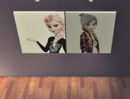 Alternative Punk Princess Art Canvus