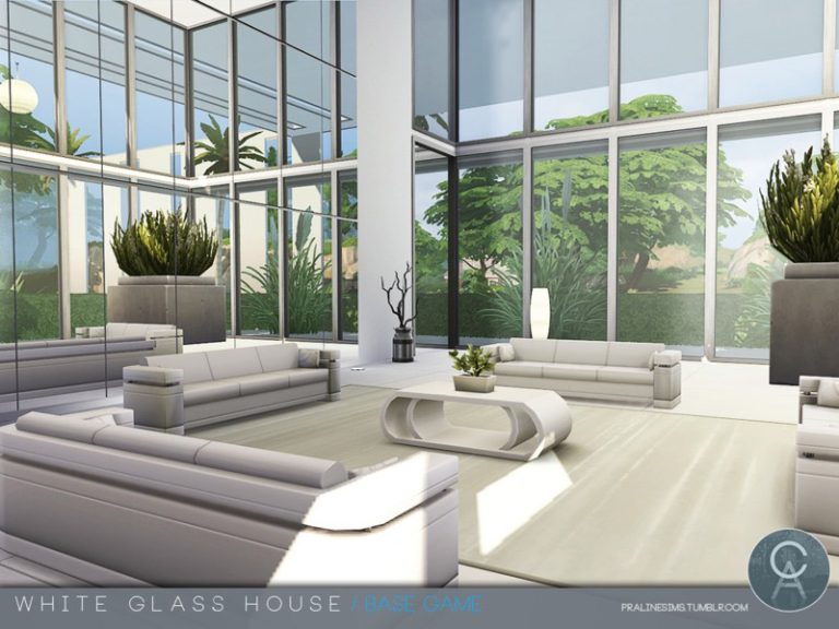 White Glass House - The Sims 4 Catalog