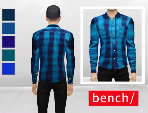 Shades Of Blue Formal Shirt