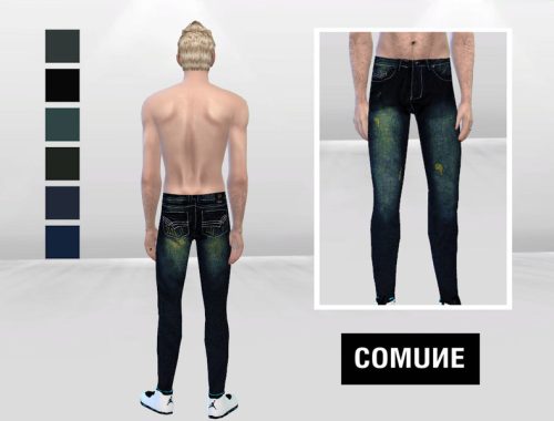 Iced Indigo Denim Skinny Jeans