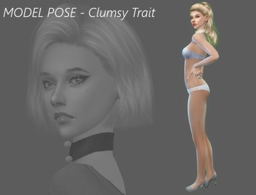 MODEL POSE (CLUMSY)