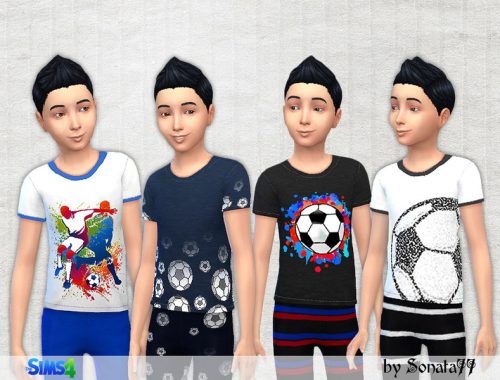 S77 set boy football