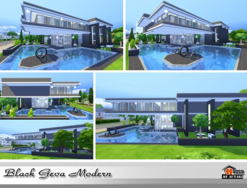 Black Geva Modern