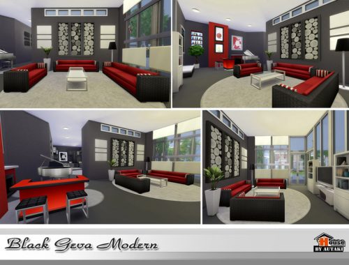 Black Geva Modern