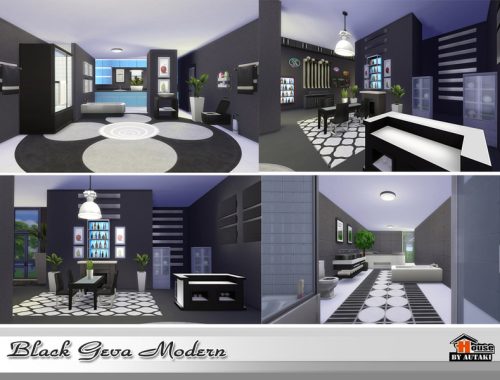 Black Geva Modern