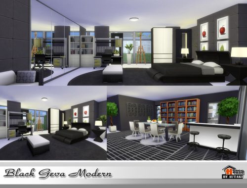 Black Geva Modern