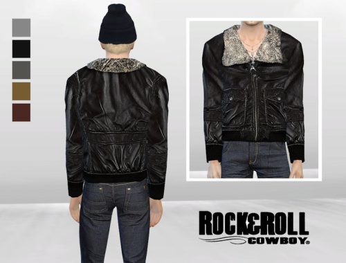 Mountain Hunter Leather Jacket