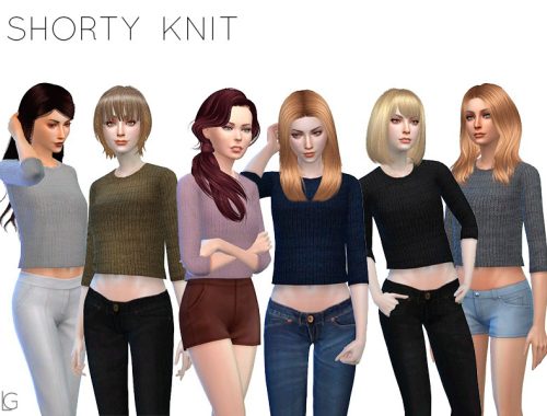 Shorty knit