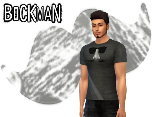 Mustache Print Male Set