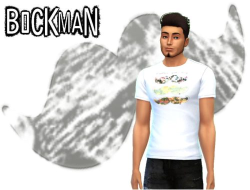 Mustache Print Male Set
