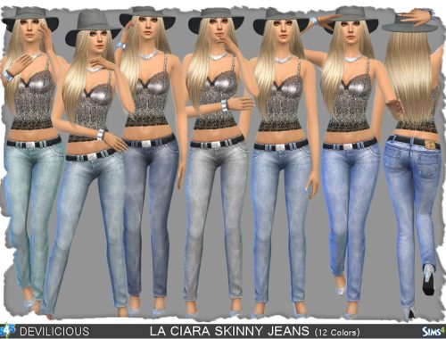 La Ciara Skinny Jeans