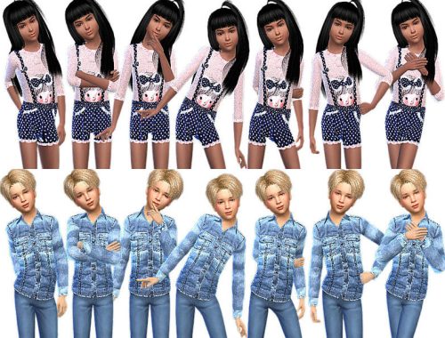 Natural Poses Set