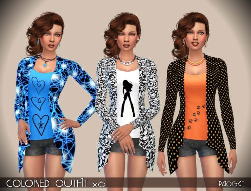 ColoredOutfit x6