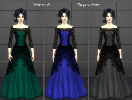 TatyanaName - Vampire lace dress
