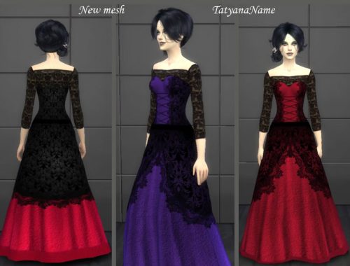 TatyanaName - Vampire lace dress